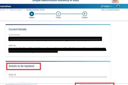 How to Change Address in Aadhar Card