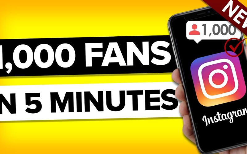 How to Get 1K Followers on Instagram in 5 Minutes